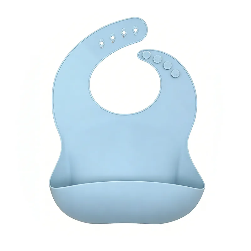 Bavoirs d'alimentation en silicone pour bébé