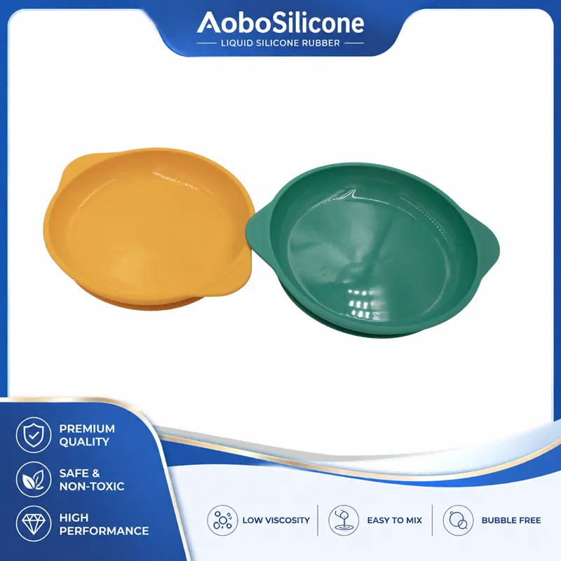 Assiette en silicone pour enfants
