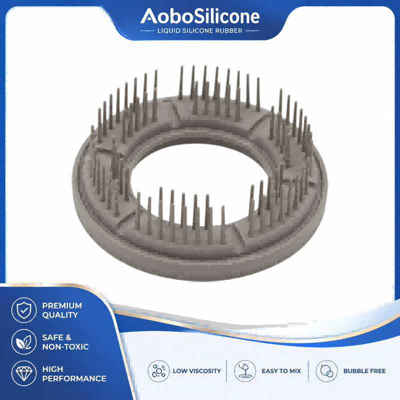 Anneau en silicone pour brosse à rouleau pour aspirateur robot
